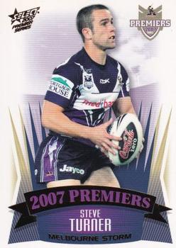 2007 Select Premiers Melbourne Storm #PC07 Steve Turner Front